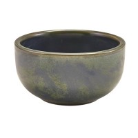 Aqua Green Terra Porcelain Round Bowl